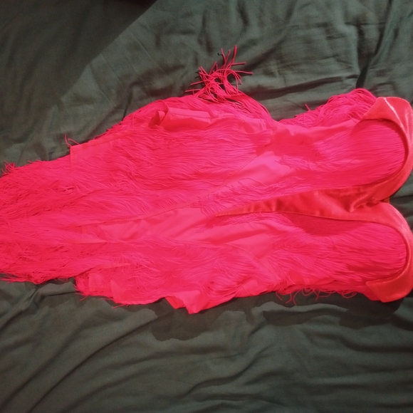 Dresses & Skirts - Latin/Rhythm Dance Fringe Dress / DEPOP